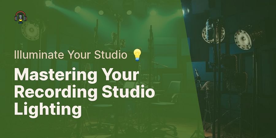 Mastering Your Recording Studio Lighting - Illuminate Your Studio 💡