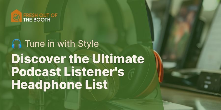 Discover the Ultimate Podcast Listener's Headphone List - π§ Tune in with Style