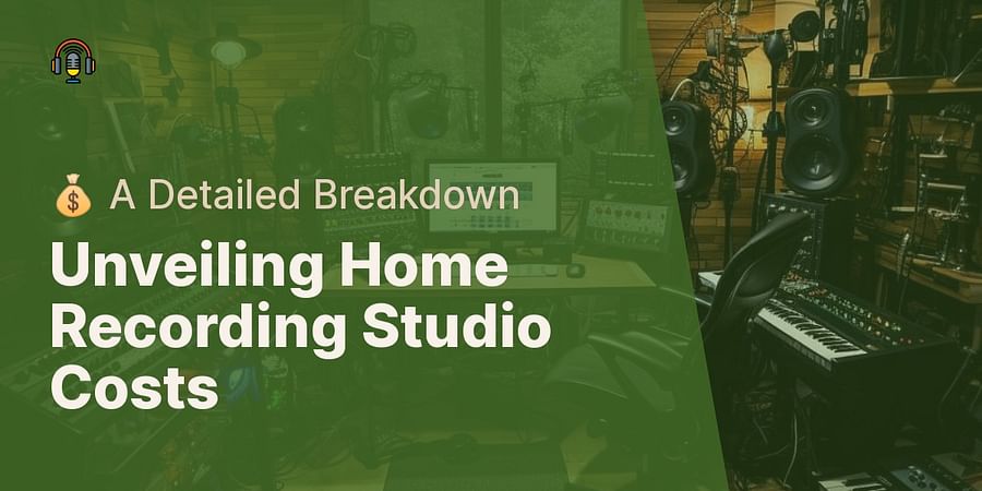 Unveiling Home Recording Studio Costs - 💰 A Detailed Breakdown