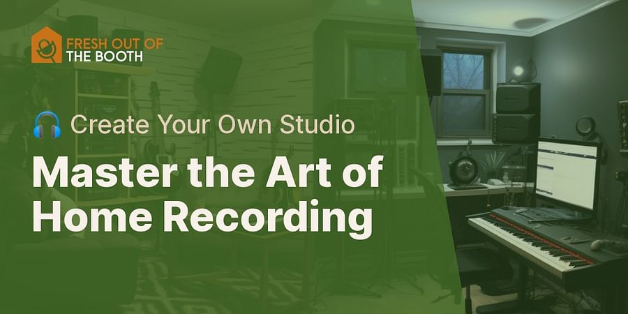 Master the Art of Home Recording - 🎧 Create Your Own Studio